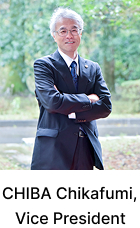 CHIBA Chikafumi,
Vice President